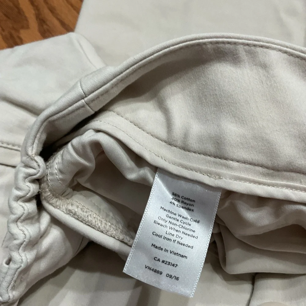 Talbots women’s Off-White Trousers size 14w - Picture 4 of 5